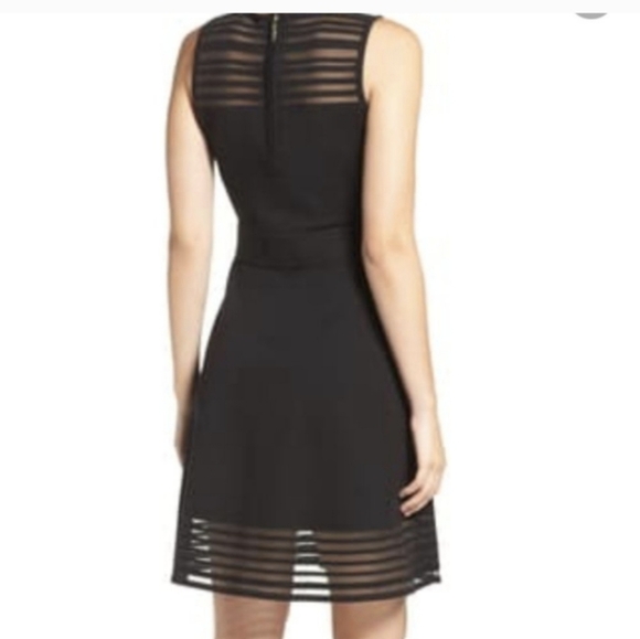 Eliza J Black Fit & Flare Dress. Size 1X - Picture 2 of 7